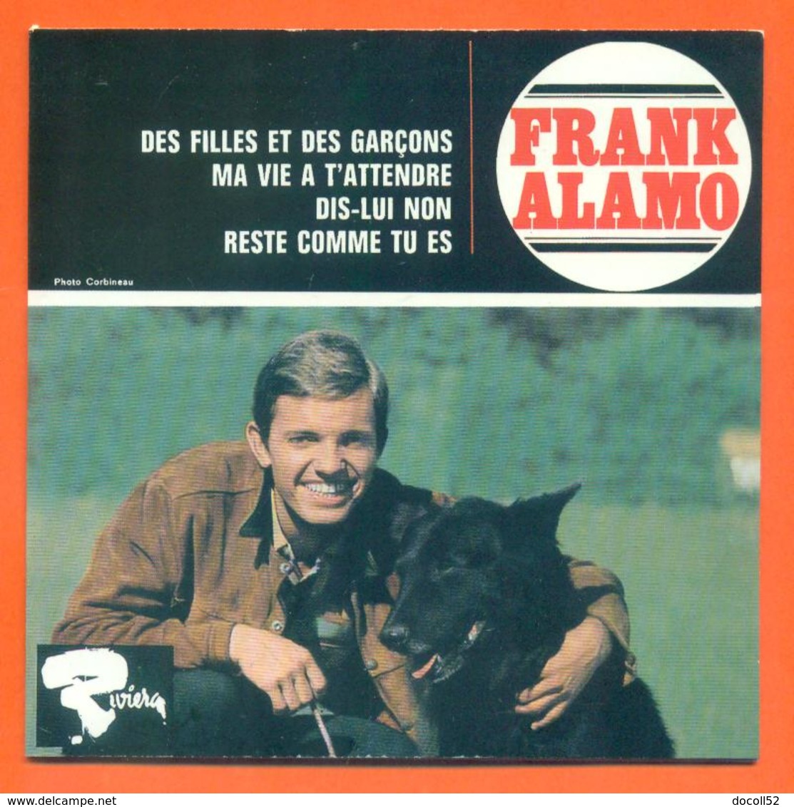 Frank Alamo CD 4 Titres Pochette Reproduction Du 45 Tours De L'époque - 2 Scans - Ediciones De Colección