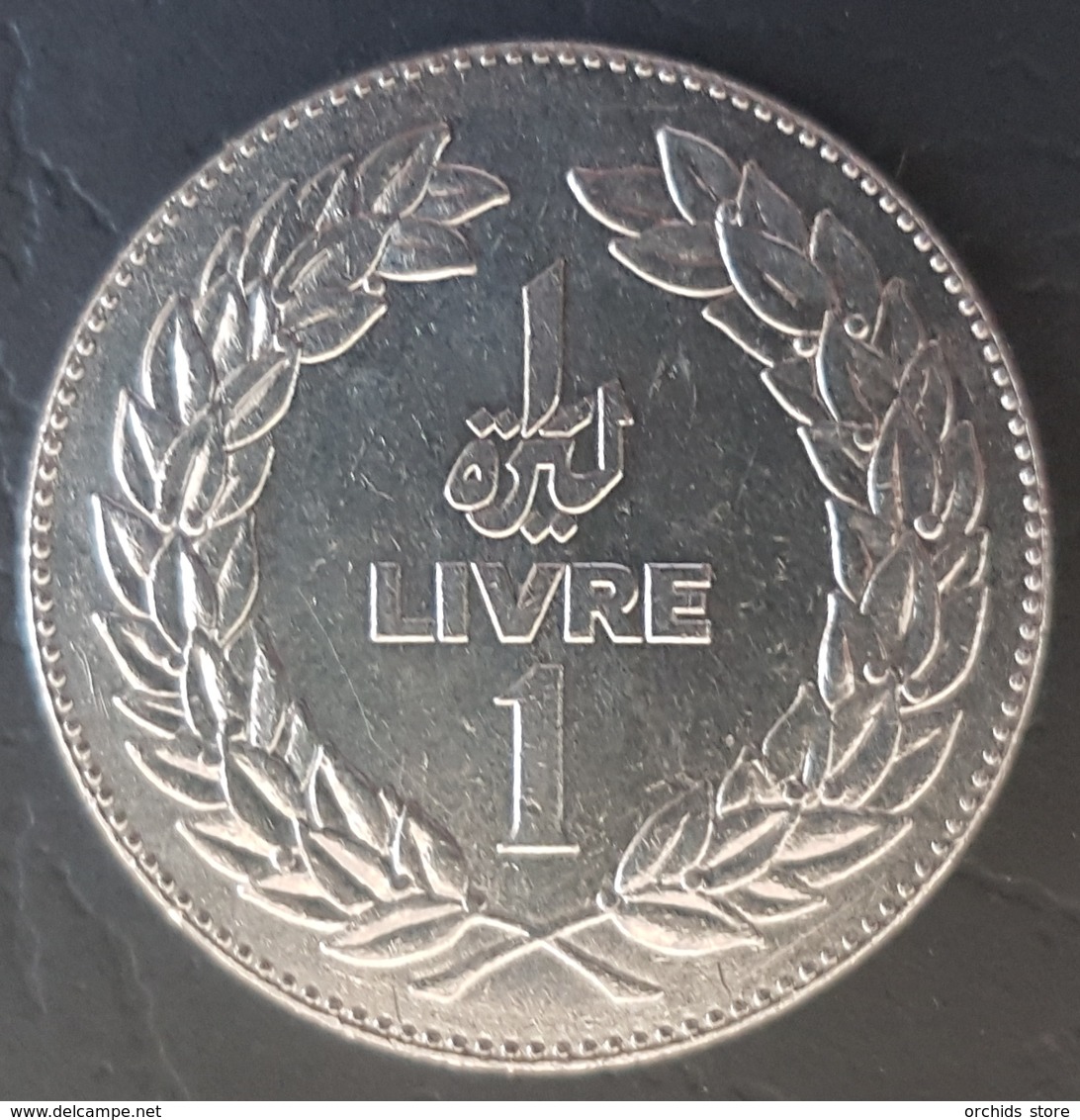 HX - Lebanon 1981 1 Livre Coin - Liban