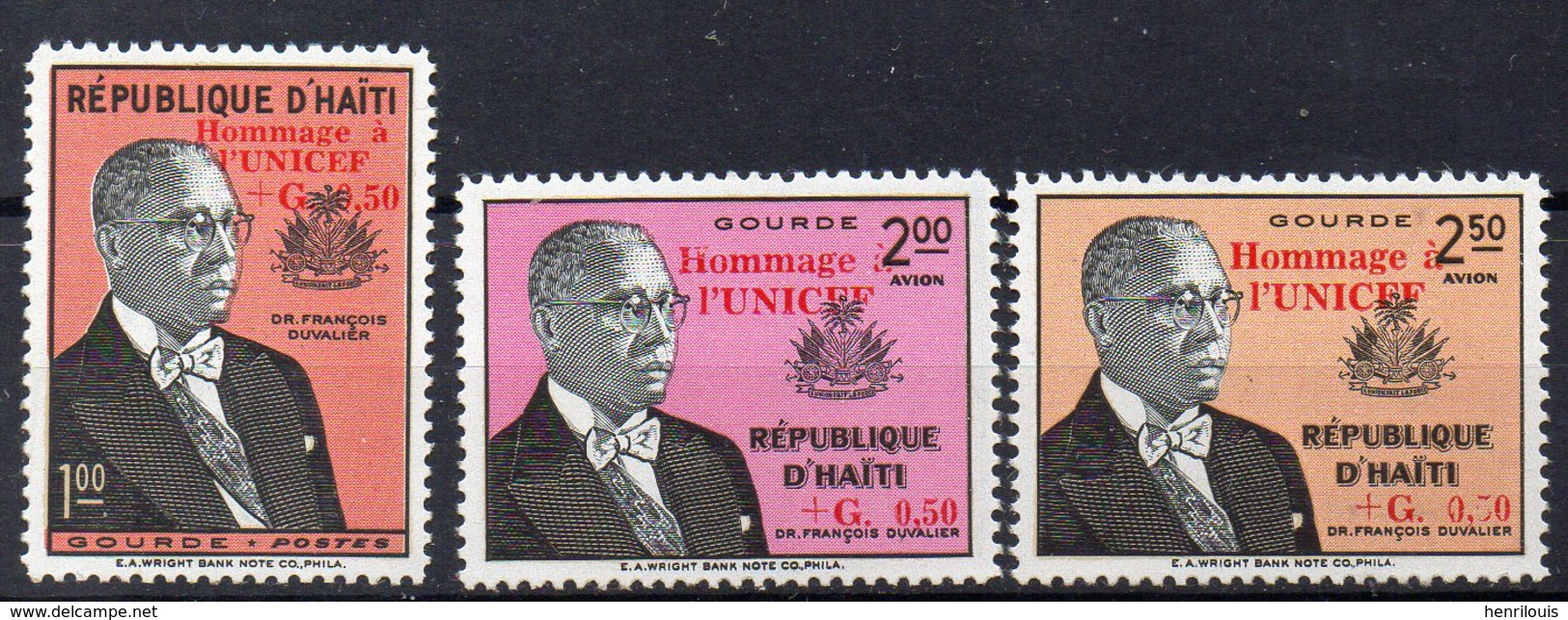 HAITI   Timbres Neufs ** De 1960 ( Ref 2544 )   UNICEF - Haïti