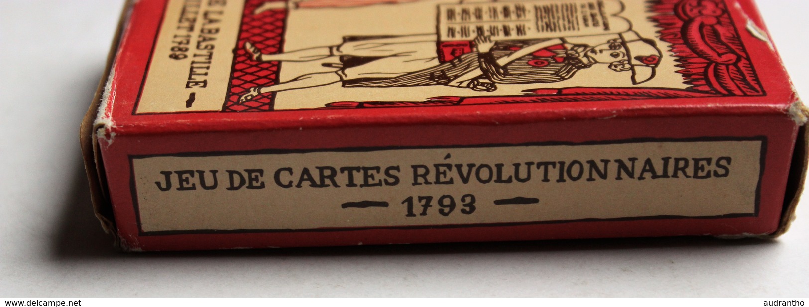 ancien Jeu 54 cartes à jouer Air France révolution française jeu de cartes révolutionnaires 1793 Dusserre Héron Boechat