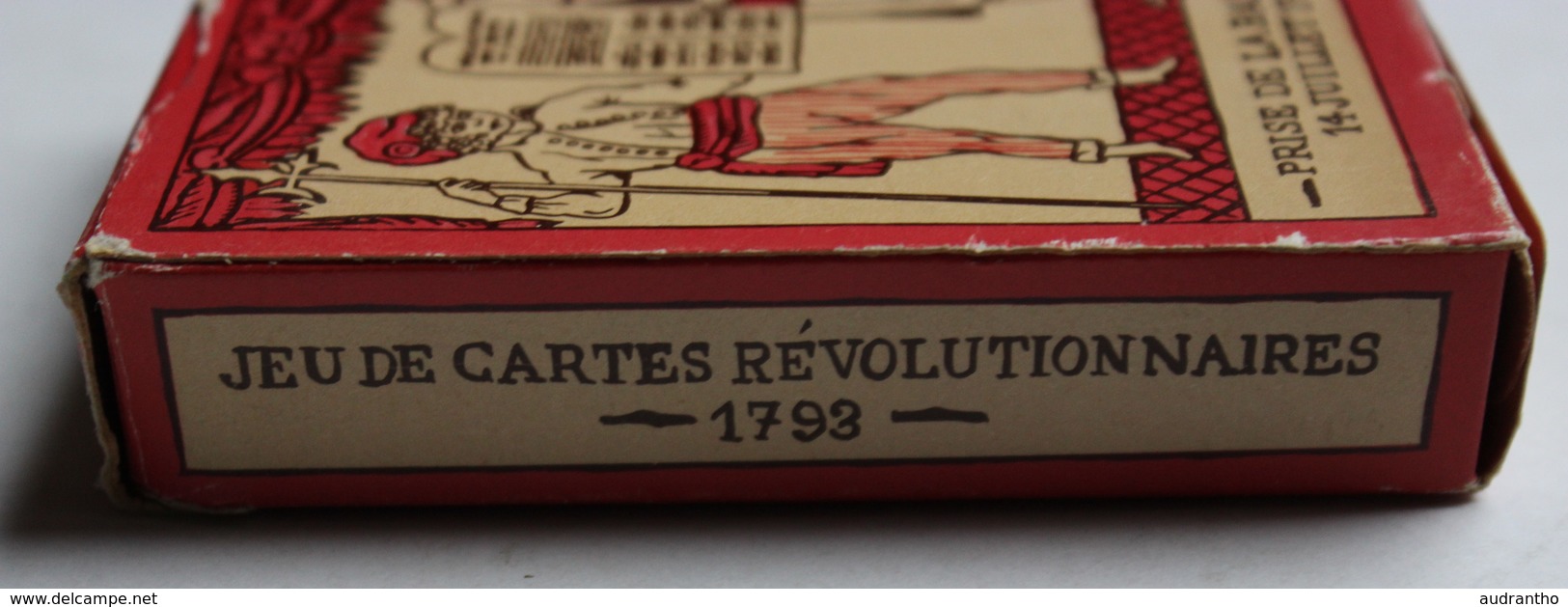 ancien Jeu 54 cartes à jouer Air France révolution française jeu de cartes révolutionnaires 1793 Dusserre Héron Boechat