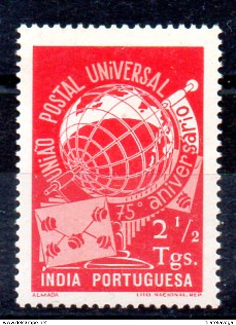 Serie De Portugal UPU N ºYvert 420 (**) - Portuguese India