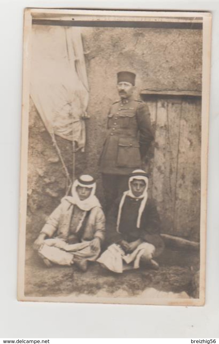 Militaria 1926 Mandat Français En SYRIE Camp D'Ezraa  Lieutenant  Louis DUHEM Carte-photo - Guerres - Autres