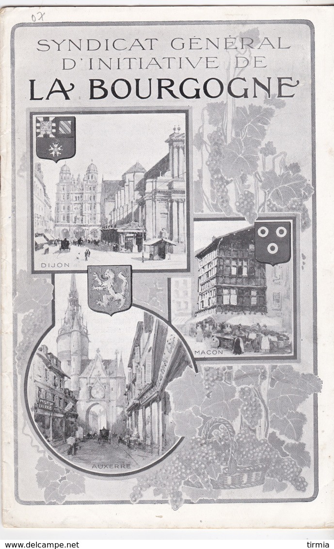 Syndicat General D' Iniciative De La Bourgogne - N°8 -annexe Plan Profil D' Un Itinéraire -  Avril 1907 - Ohne Zuordnung