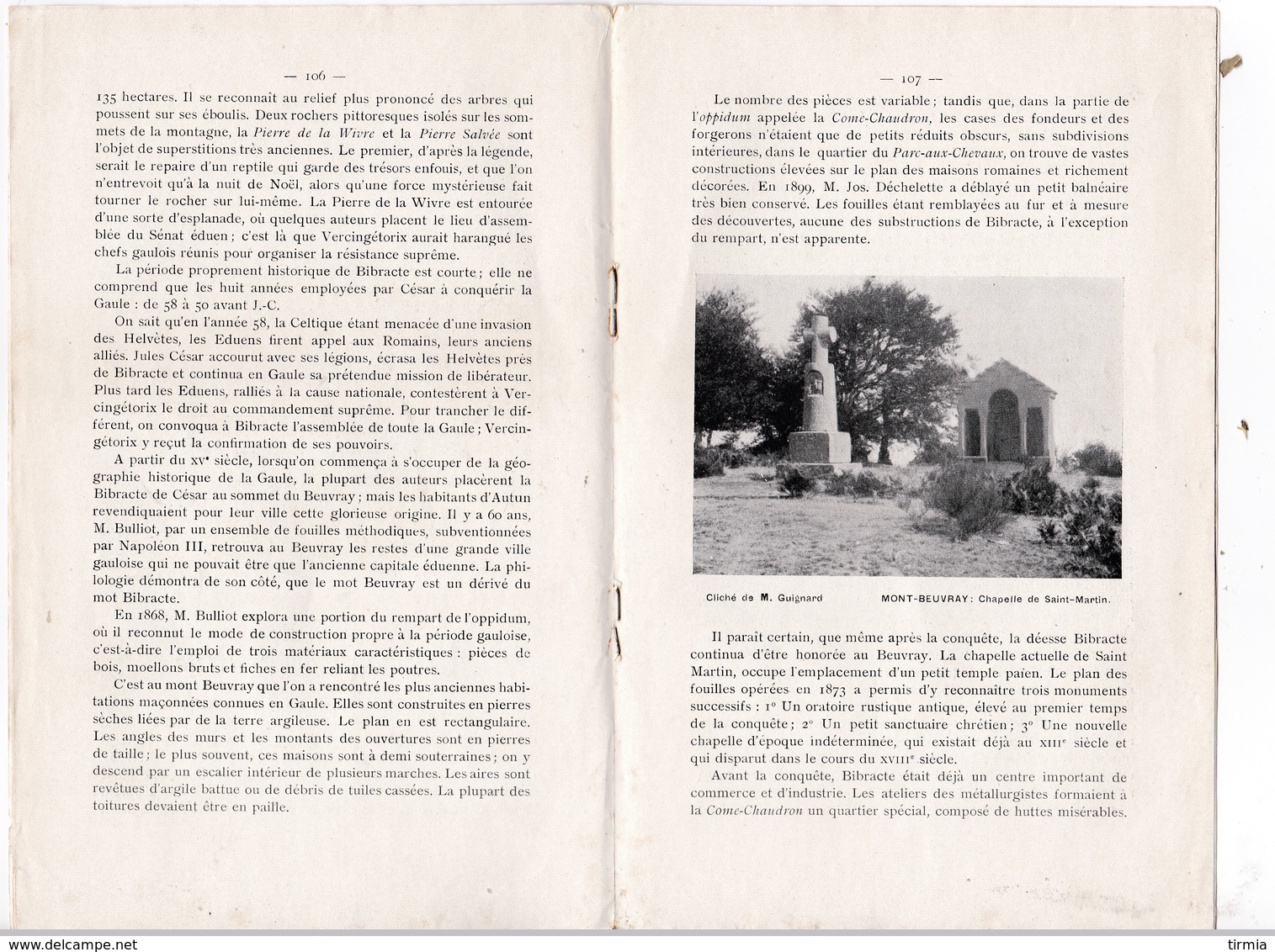 Syndicat General D' Iniciative De La Bourgogne - N°8 -annexe Plan Profil D' Un Itinéraire -  Avril 1907 - Ohne Zuordnung