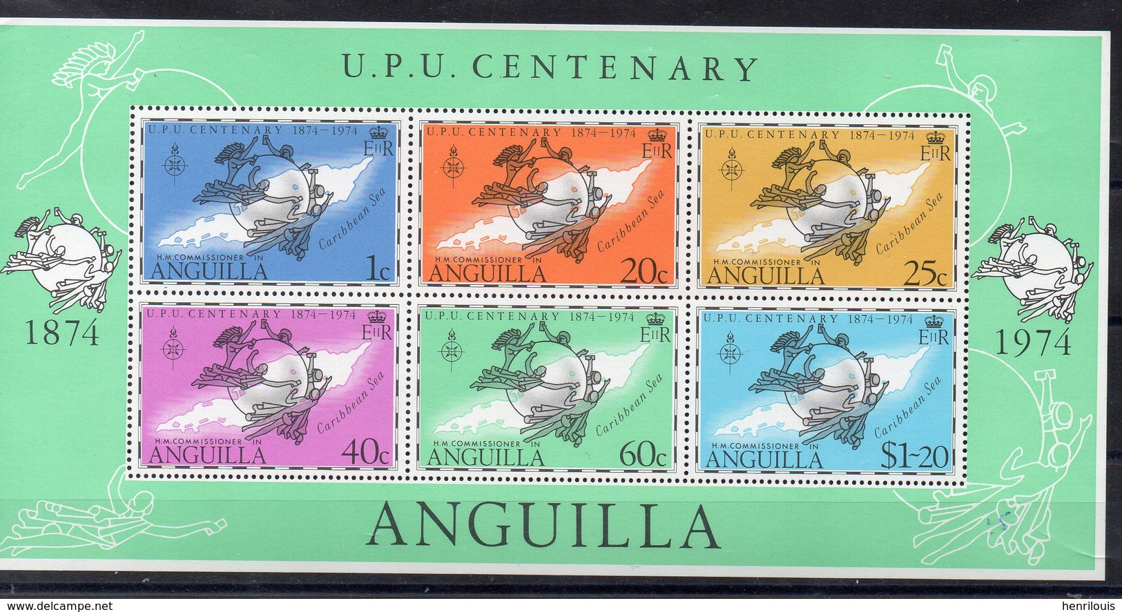 ANGUILLA  Timbres Neufs **  De 1974  ( Ref 5823 )  UPU - Anguilla (1968-...)