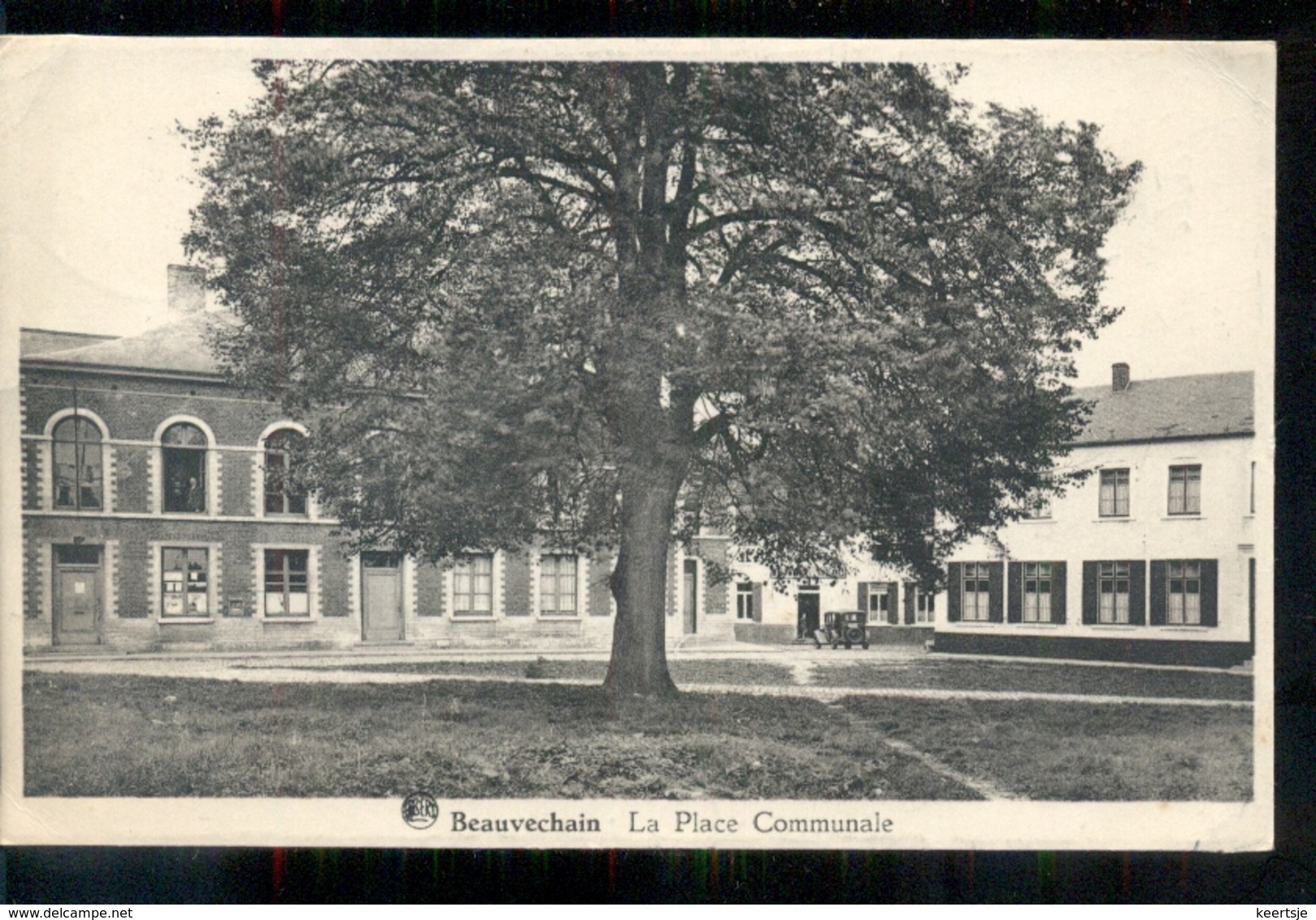 Belgie - Beauvechain - La Place COmmunale -  1935 - Andere & Zonder Classificatie