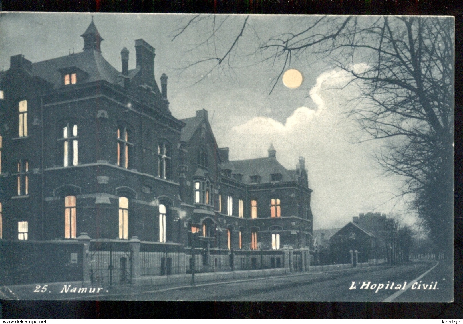 Belgie - Namur - L Hopital Civil   -  1905 - Andere & Zonder Classificatie