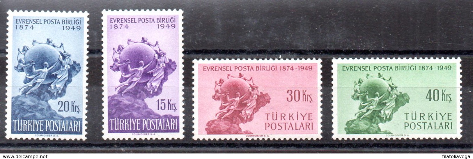 Serie De Turquá UPU N ºYvert 1096/99 ** - Unused Stamps