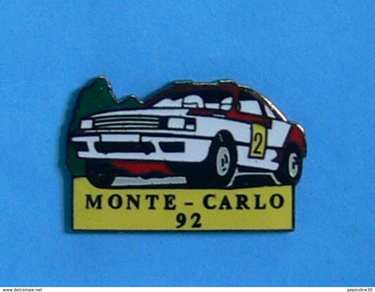 1 PIN'S //   ** MONTE CARLO '92 / TOYOTA CELICA TURBO 4WD ** - Toyota