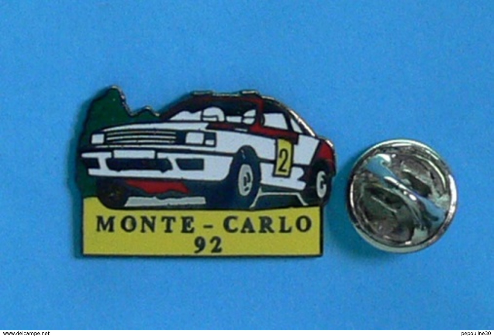 1 PIN'S //   ** MONTE CARLO '92 / TOYOTA CELICA TURBO 4WD ** - Toyota