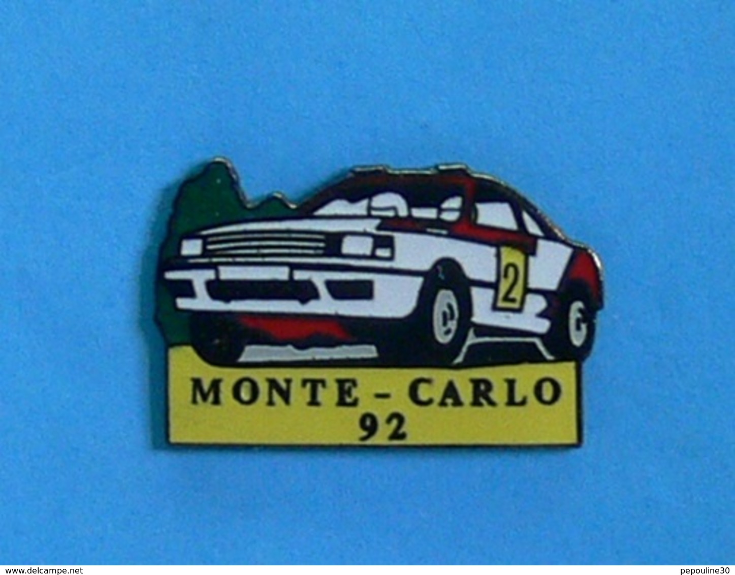 1 PIN'S //   ** MONTE CARLO '92 / TOYOTA CELICA TURBO 4WD ** - Toyota