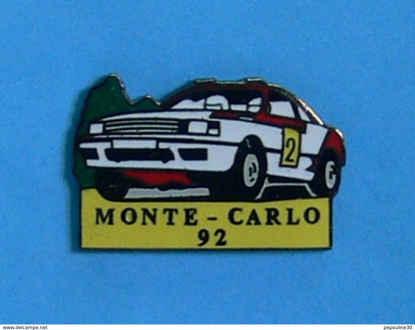 1 PIN'S //   ** MONTE CARLO '92 / TOYOTA CELICA TURBO 4WD ** - Toyota