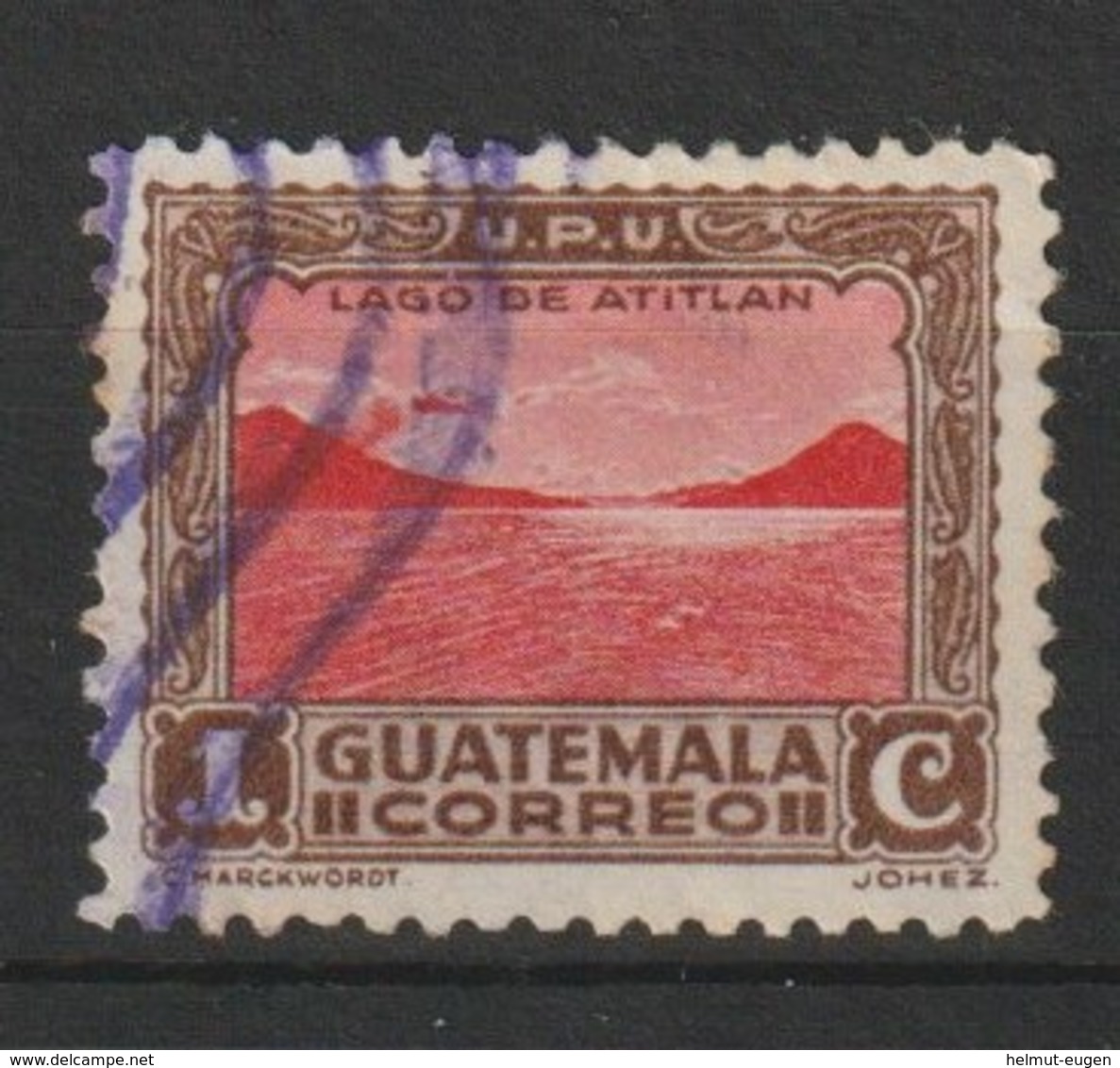 MiNr. 288 Guatemala / 1935, Nov./1936. Freimarken: Nationale Symbole. - Guatemala