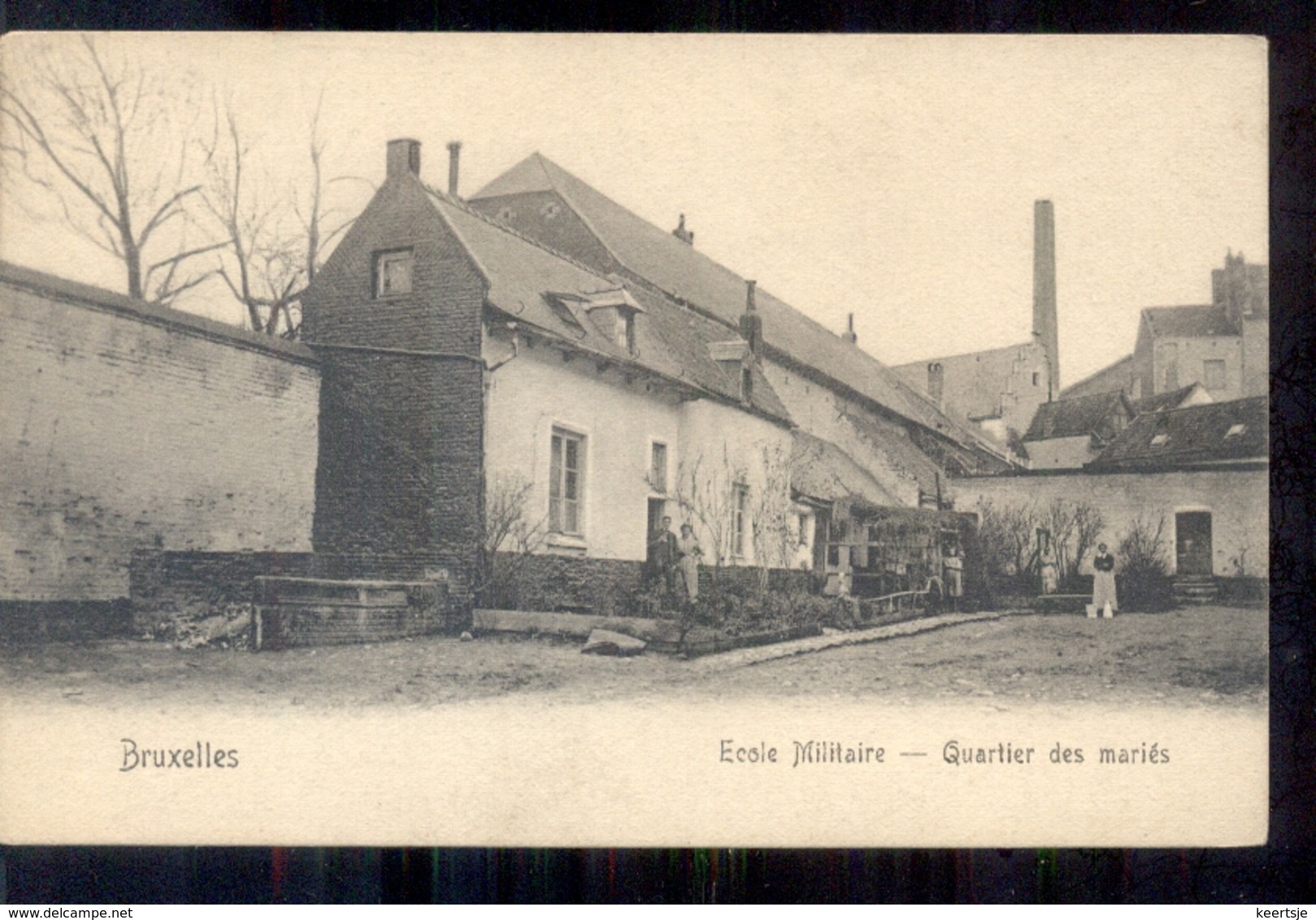 Belgie - Bruxelles Brussel - Ecole Militaire Quartier Des Maries - 1900 - Andere & Zonder Classificatie