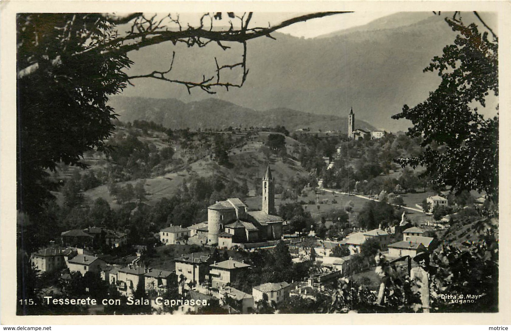 TESSERETE Con Sala Capriasca. - Capriasca