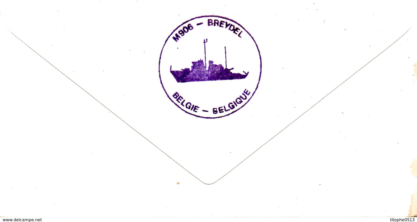 BELGIQUE. Enveloppe Commémorative De 1993. Belgian Navy/M906 Breydel. - Bateaux