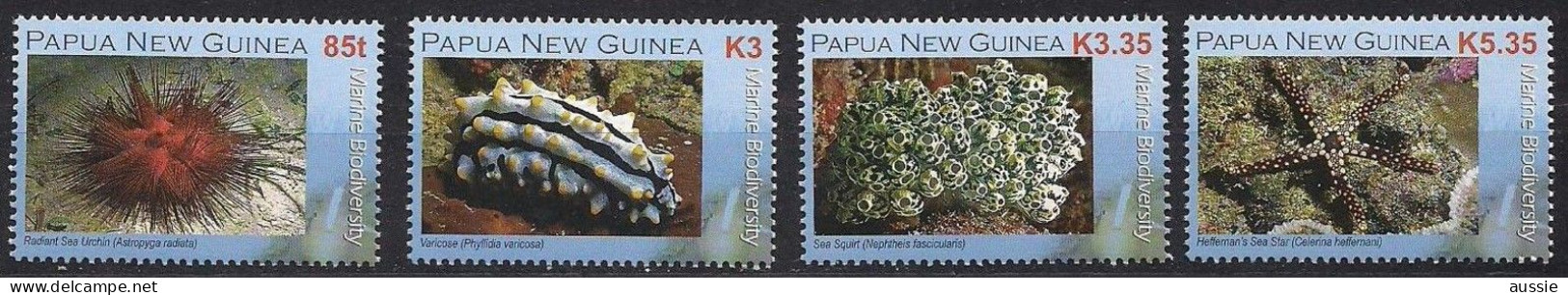 Papouasie Papua New Guinea 2008 Yvert 1207-1210 *** MNH Cote 12,15 Euro Faune Marine - Crustacés