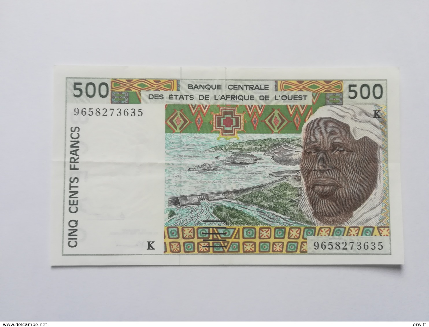 SENEGAL 500 FRANCS - Senegal