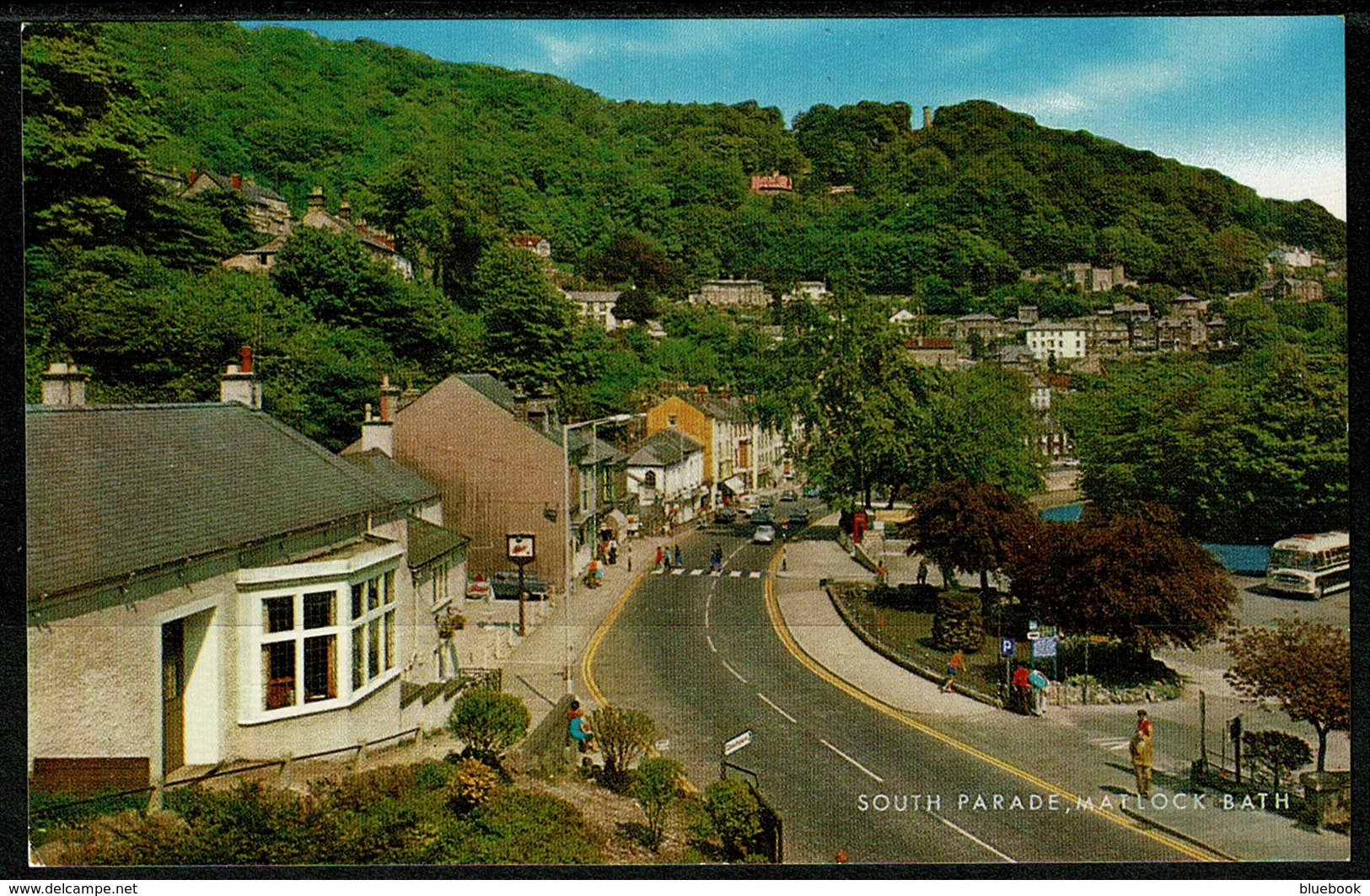 Ref 1239 - 2 X J. Salmon Postcards Matlock Bath Peak District - Derbyshire - Derbyshire