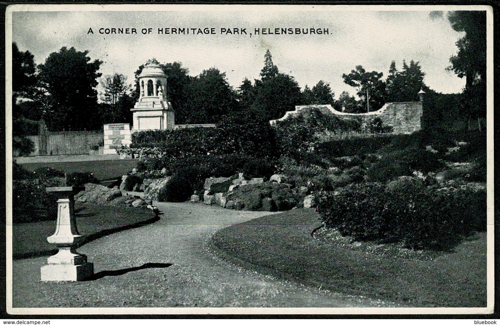 Ref 1239 - 1938 Postcard - Hermitage Park Helensburgh - Argyllshire Scotland - Argyllshire