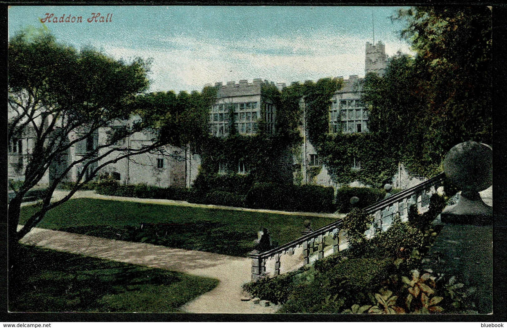 Ref 1239 - Early Postcard - Haddon Hall Derbyshire - Derbyshire