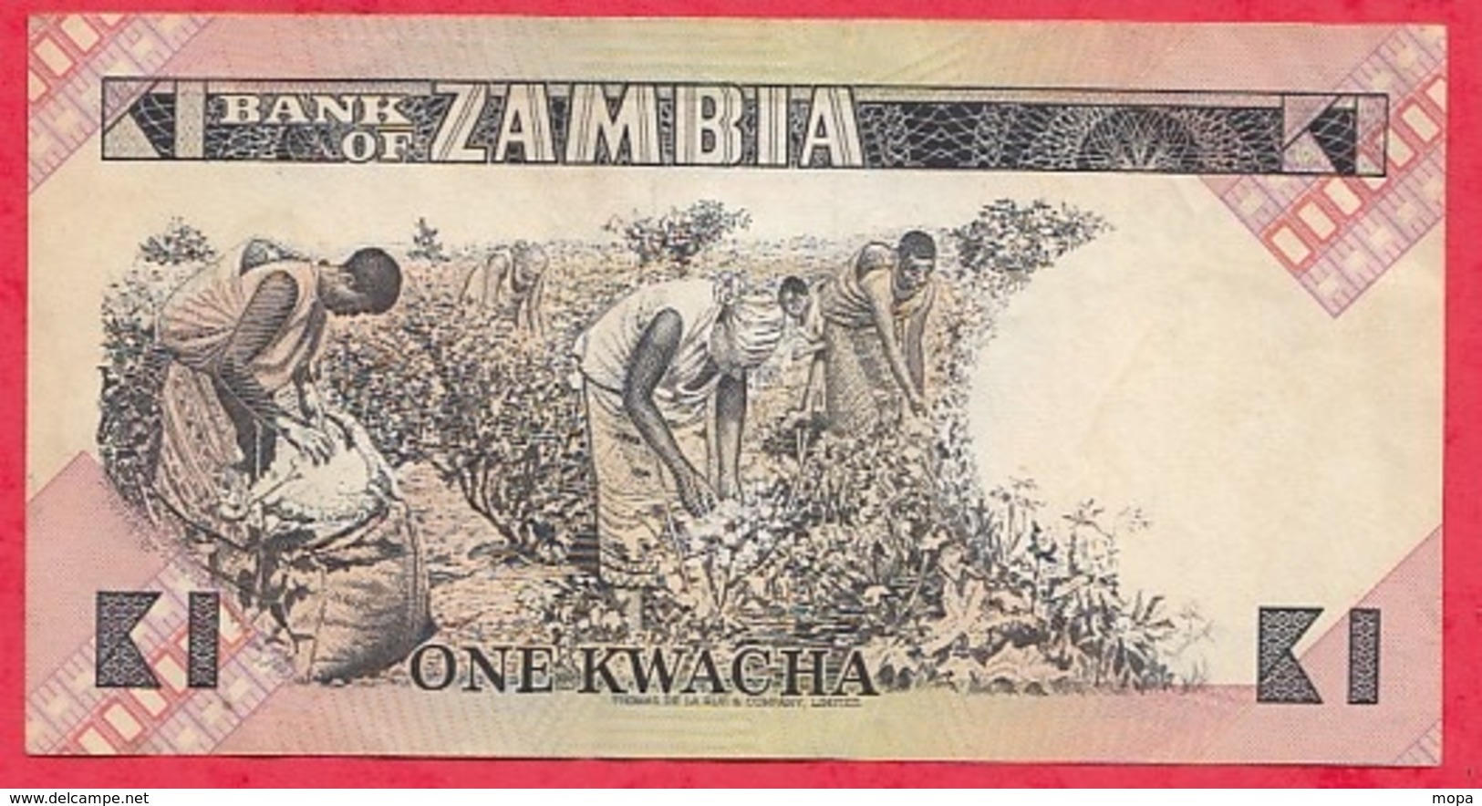 Zambie 1 Kwacha 1980/88  (sign 5) Dans L 'état - Zambie