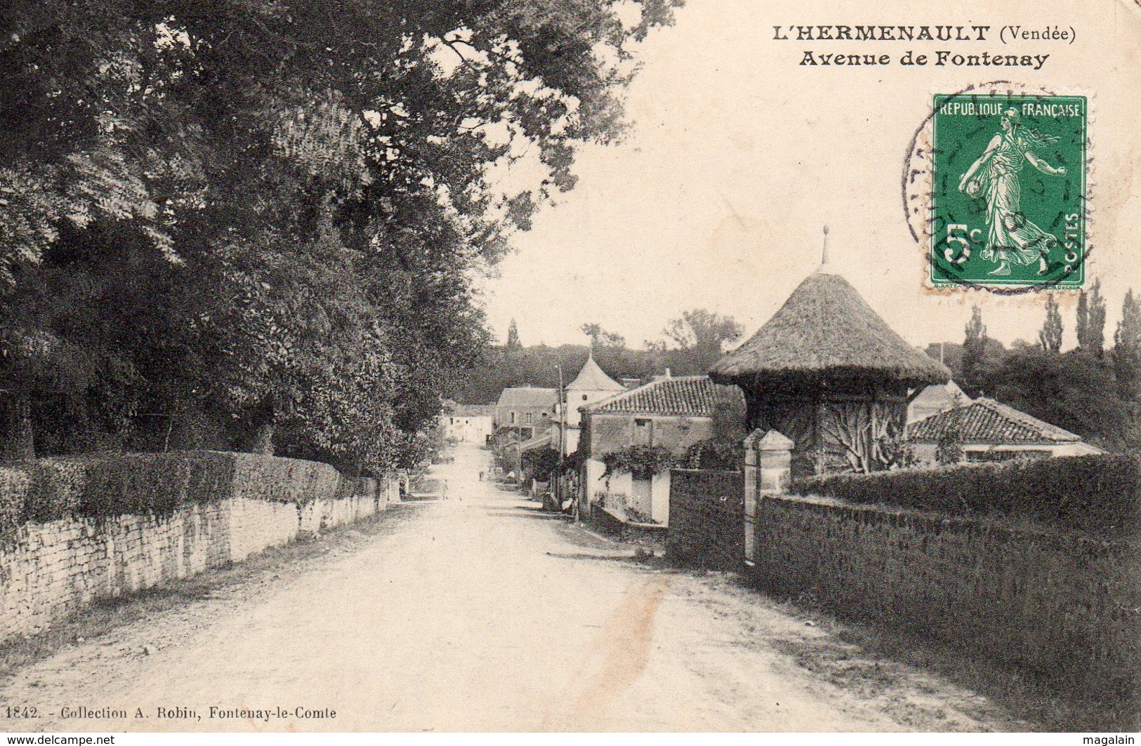 L'Hermenault : Avenue De Fontenay - L'Hermenault