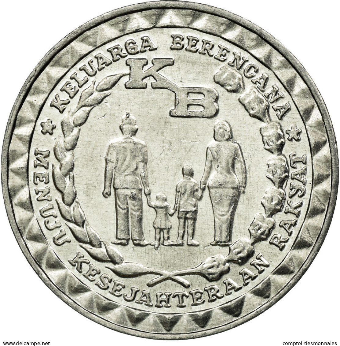 Monnaie, Indonésie, 5 Rupiah, 1979, SUP, Aluminium, KM:43 - Indonésie