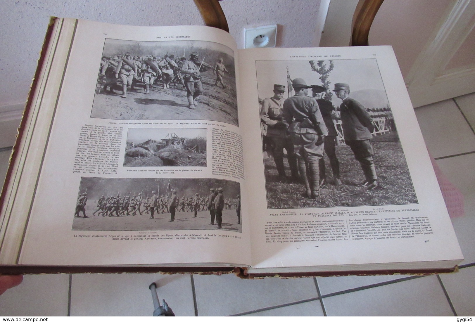 L'Album De La Guerre 1914 - 1919  Edtion 1922  2 Volumes - 1900 - 1949