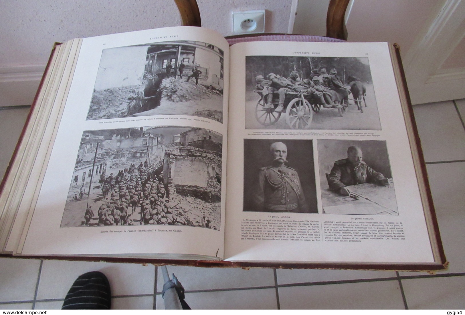 L'Album de la Guerre 1914 - 1919  Edtion 1922  2 Volumes