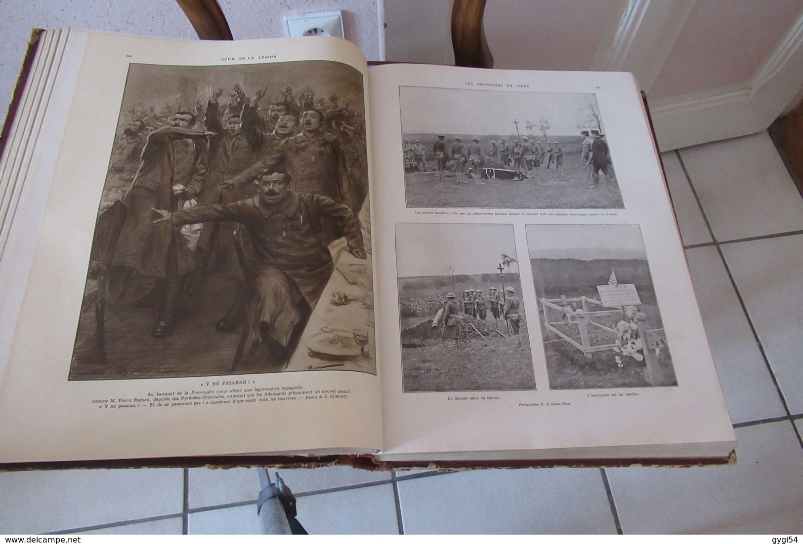 L'Album de la Guerre 1914 - 1919  Edtion 1922  2 Volumes