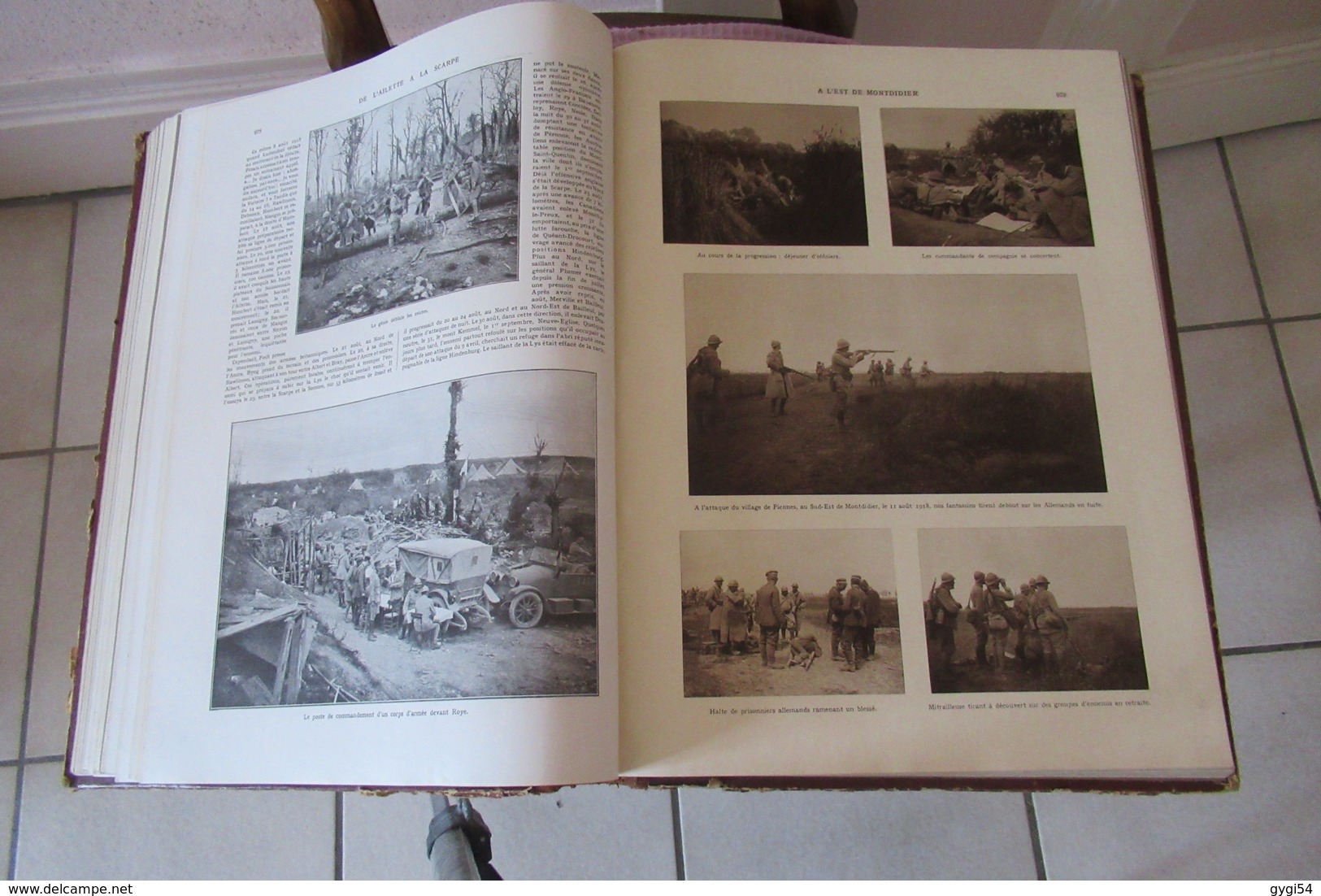 L'Album de la Guerre 1914 - 1919  Edtion 1922  2 Volumes