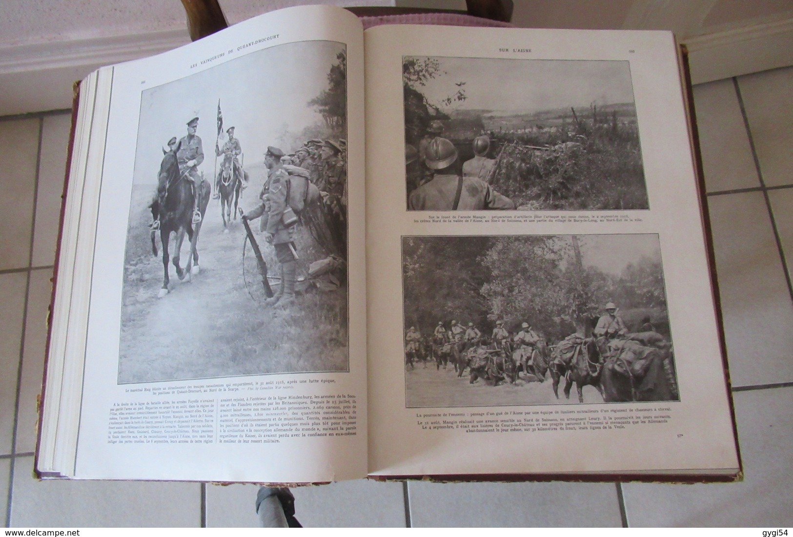 L'Album de la Guerre 1914 - 1919  Edtion 1922  2 Volumes