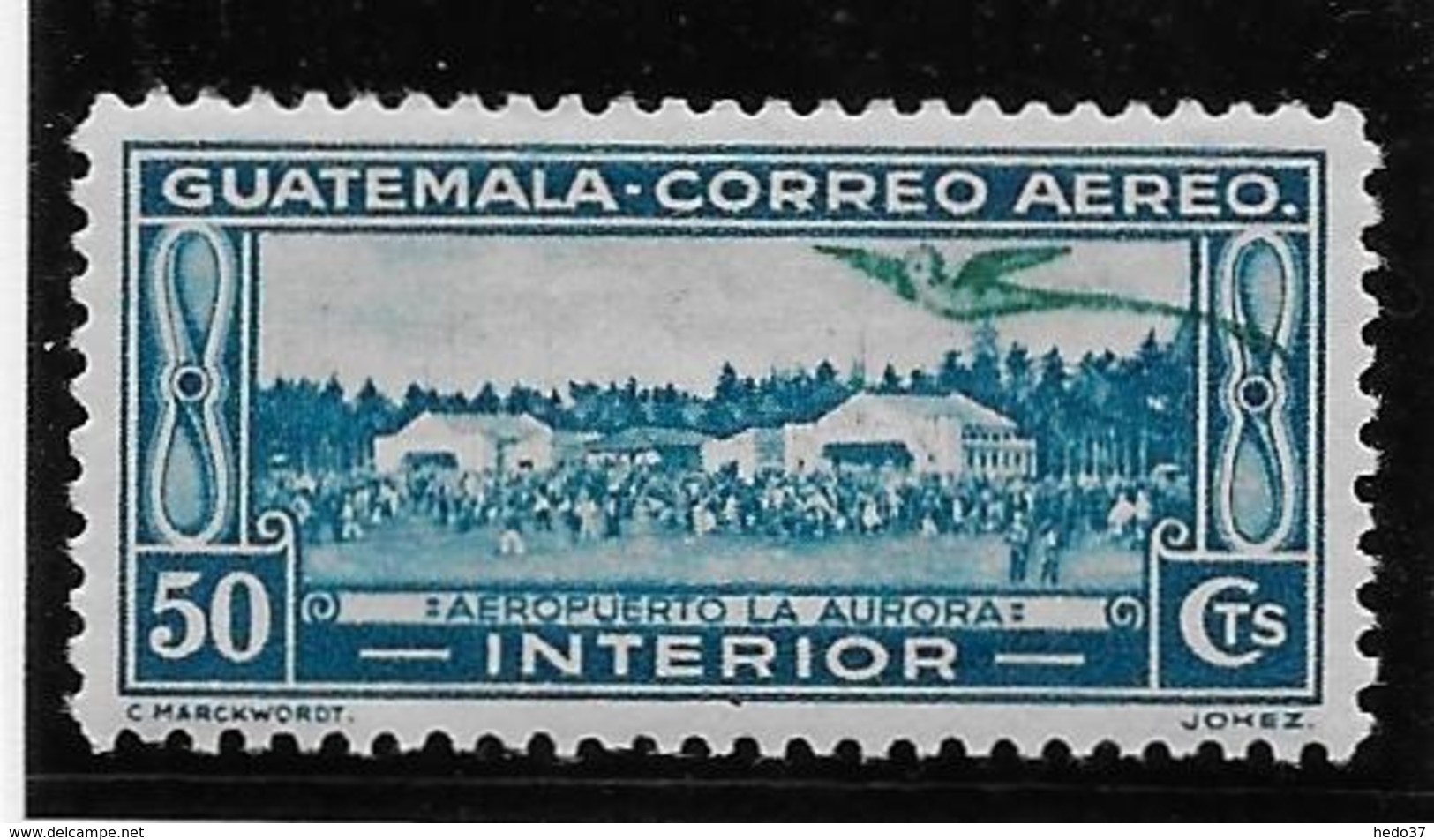 Guatemala Poste Aérienne N°37A - Neuf * Avec Charnière - TB - Guatemala