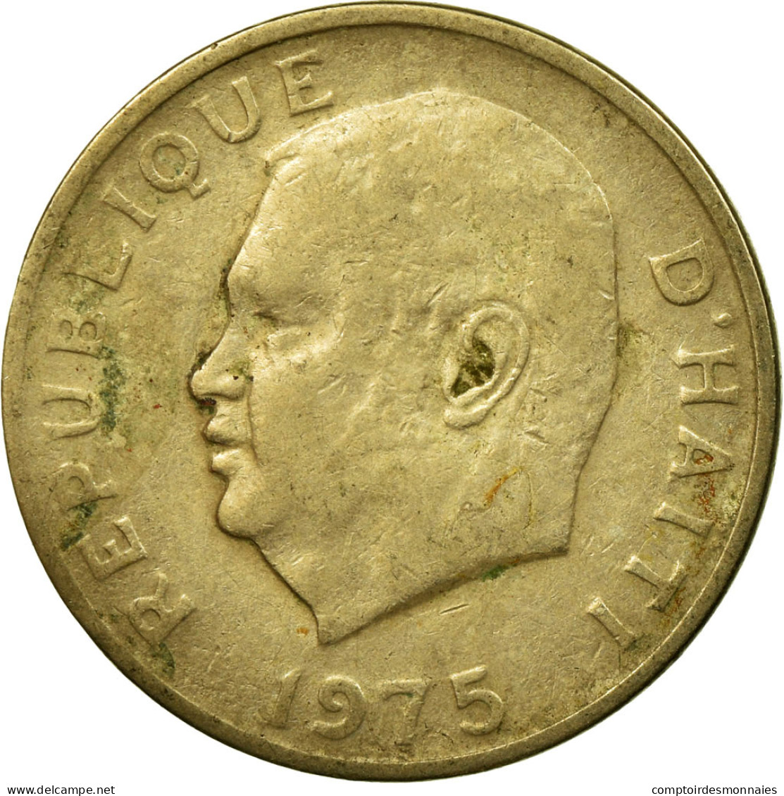 Monnaie, Haïti, 5 Centimes, 1975, TB, Copper-nickel, KM:119 - Haití