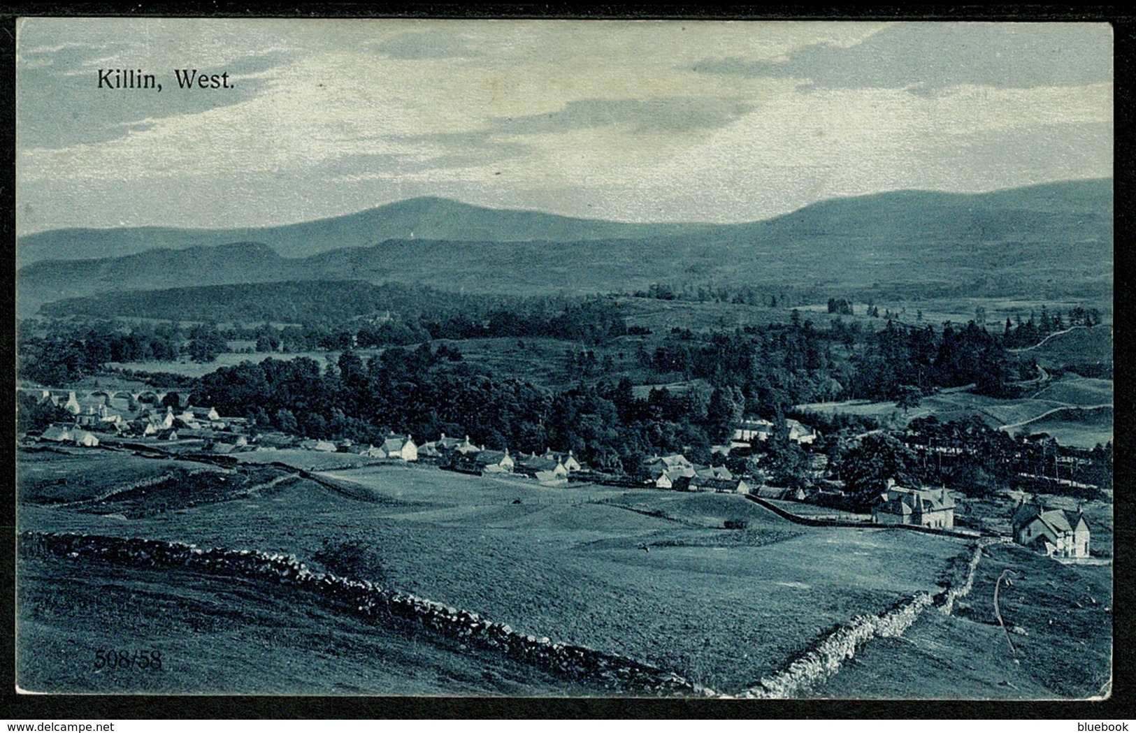 Ref 1240 - 1925 Postcard - Killin West - Perthshire Scotland - Perthshire