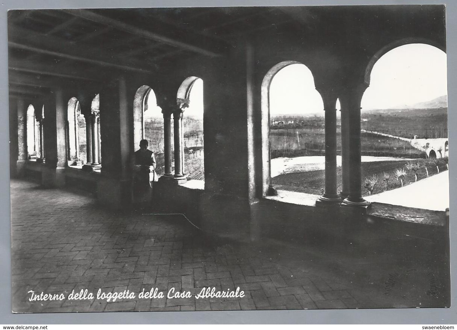 IT.- ABBAZIA CISTERCENSE Di CASAMARI. Interno Della Logetta Della Casa Abbaziale - Chiese E Conventi