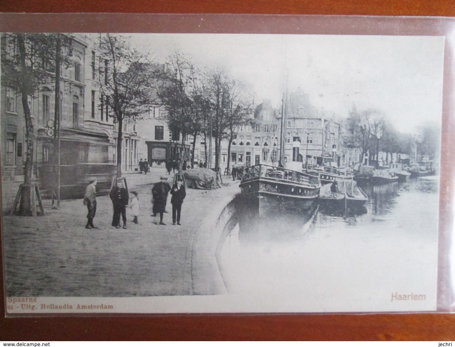 Haarlem . Port Et Tramway . Dos 1900 - Haarlem