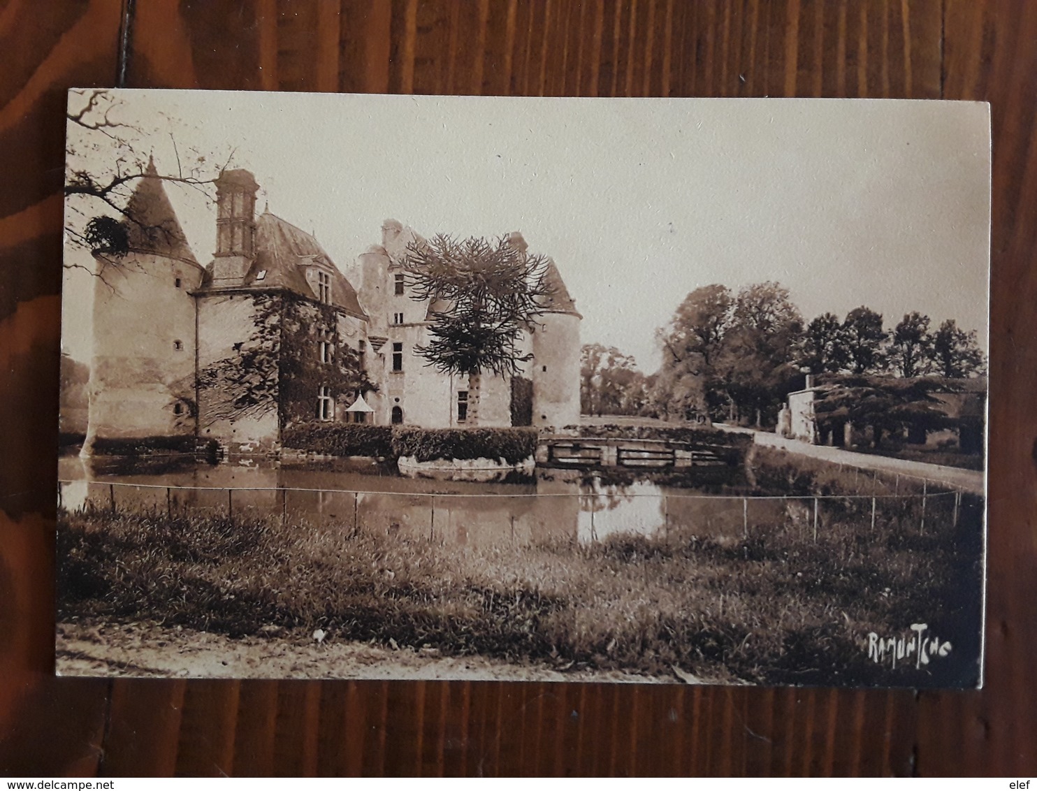 Chateau De La CANTAUDIERE, Moutiers Les Mauxfaits, Vendée,  Propriété De M Louis Duchaine , TB - Moutiers Les Mauxfaits