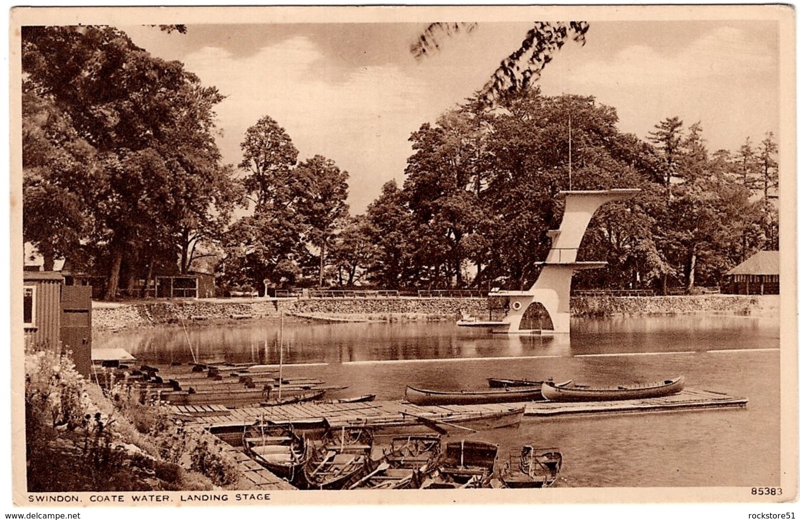 Swindon Coate Water Landing Stage - Autres & Non Classés