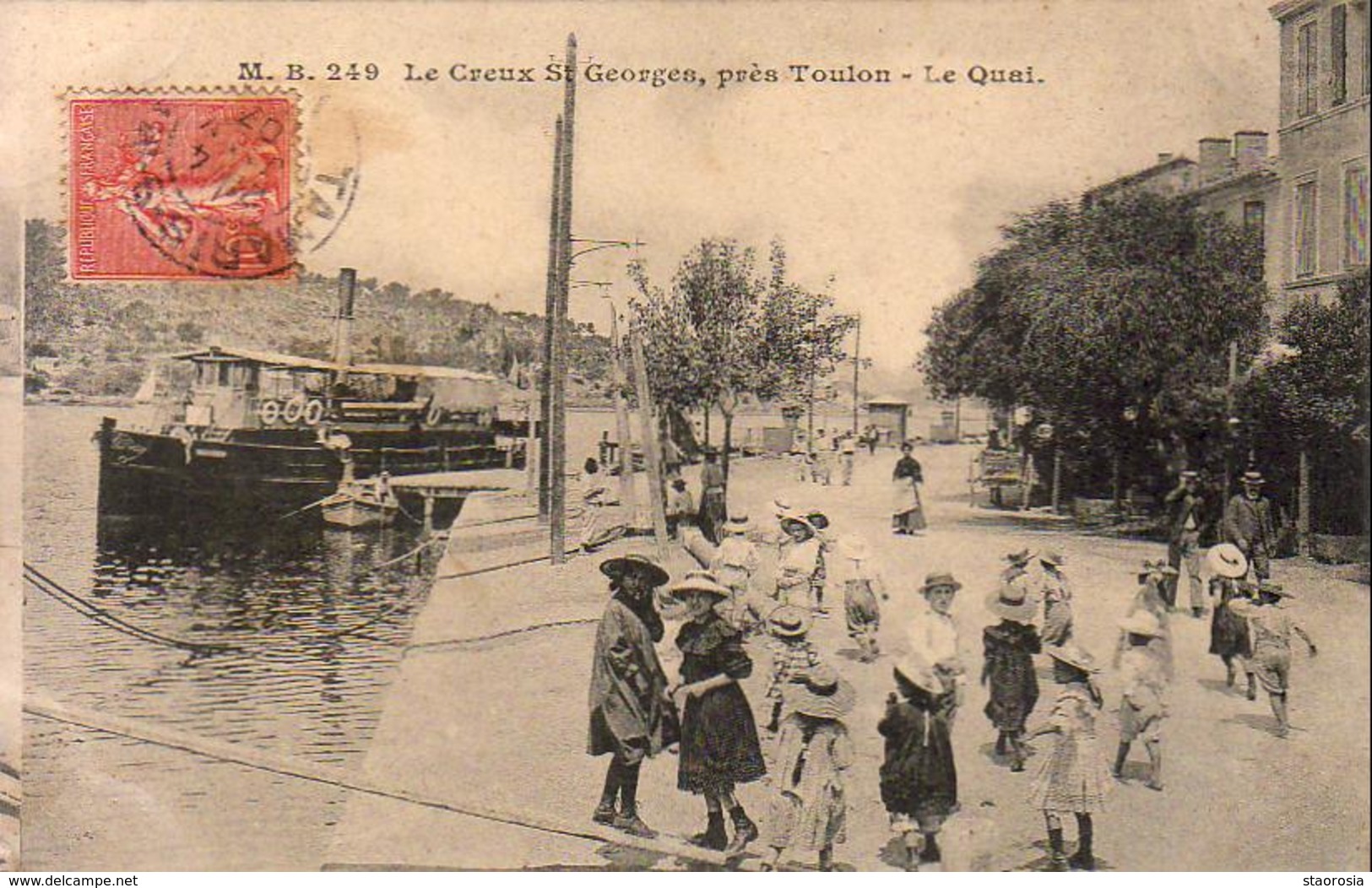 D83  Le Creux St Georges Près Toulon - Le Quai - Saint-Mandrier-sur-Mer