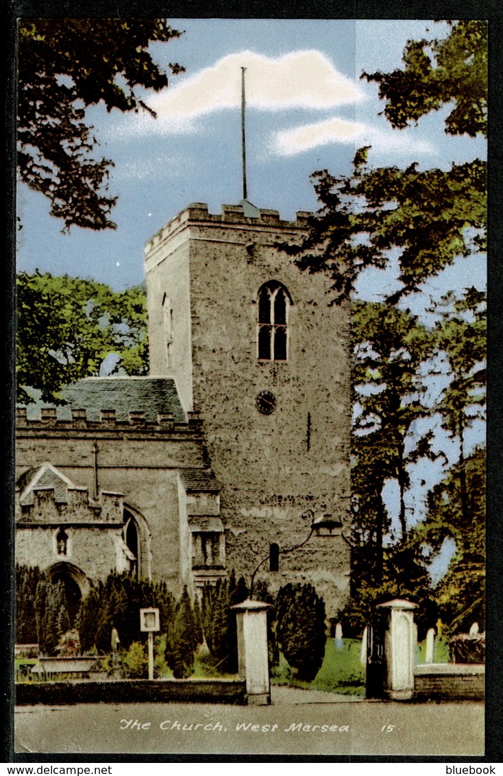 Ref 1241 - Postcard - The Church West Mersea Essex - Other & Unclassified