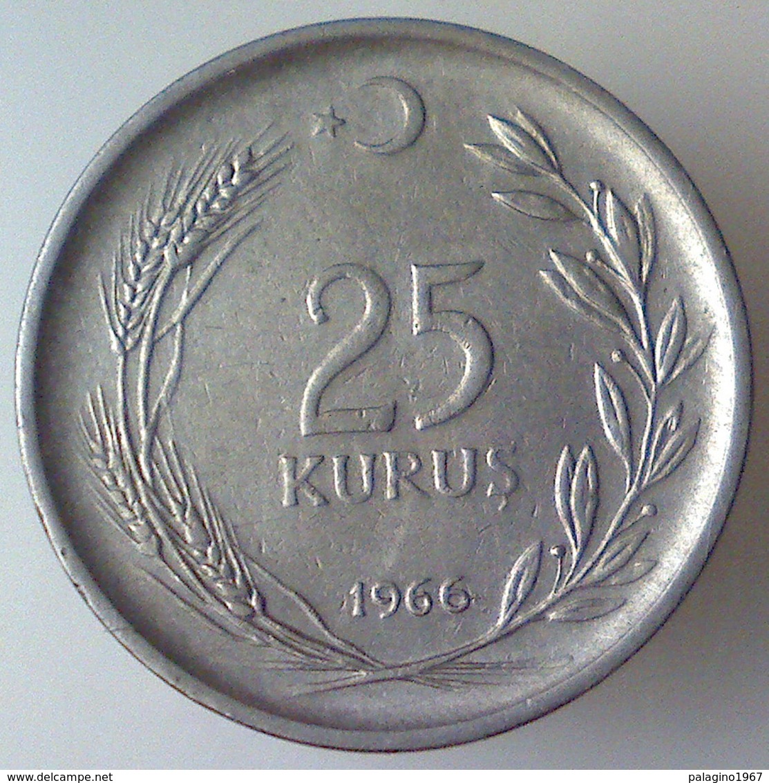 REPUBBLICA DI TURCHIA 25 Kurus  1966      BB+ - Turchia