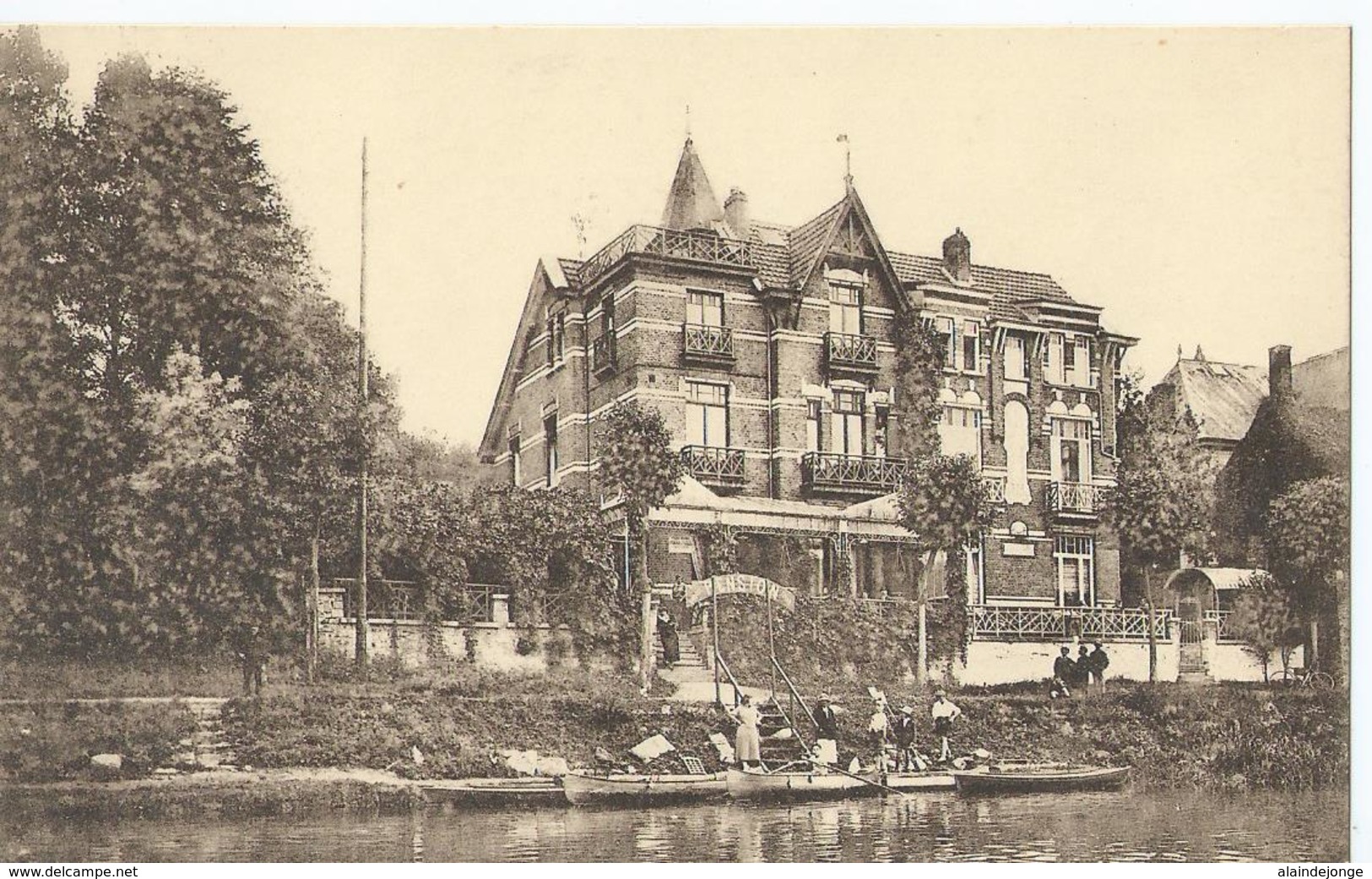 Anseremme - Villa Mignon - Charles Permane Proprietaire - Cliché F. Walschaerts - Dinant
