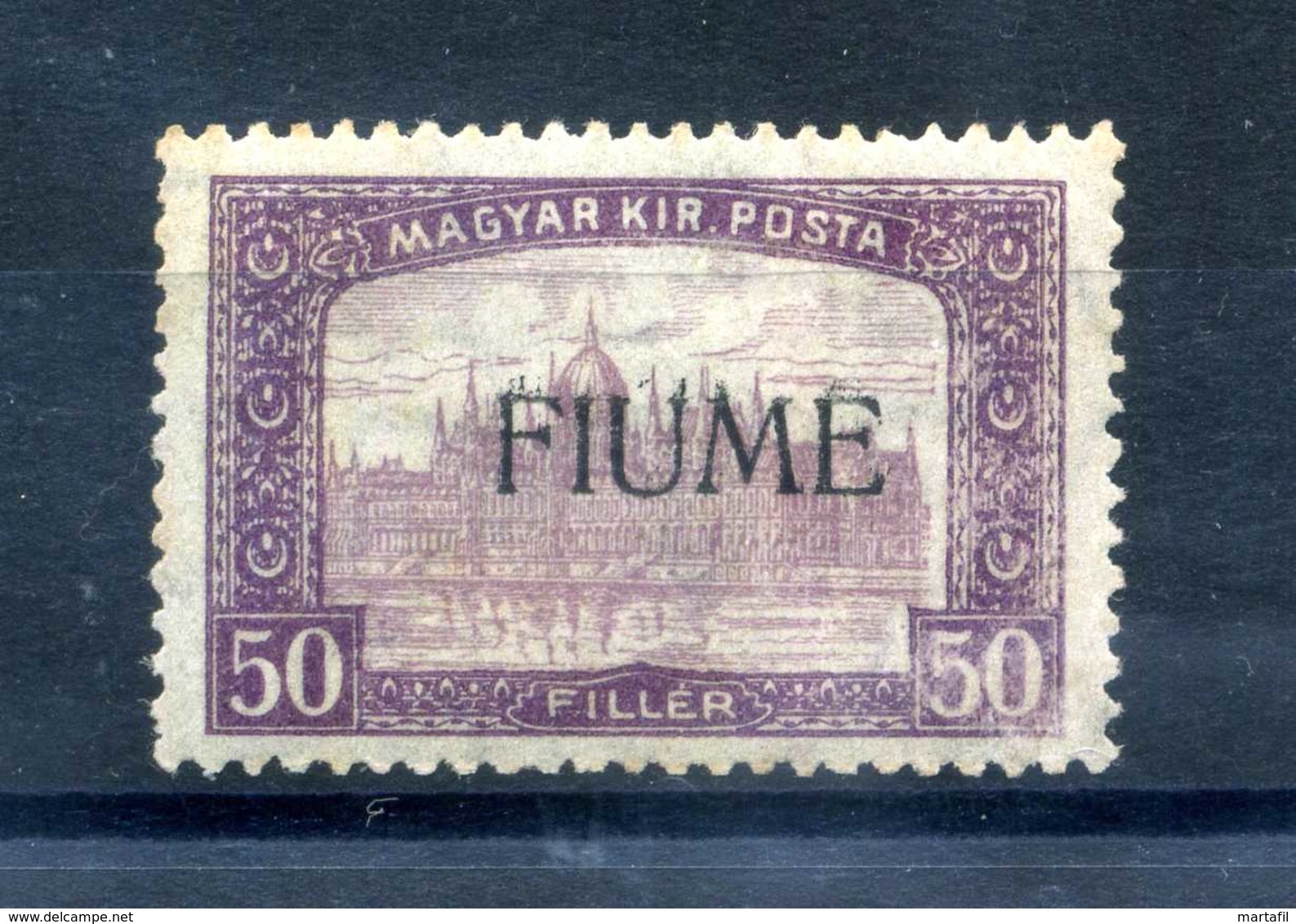 1918-19 FIUME N.14 * - Fiume