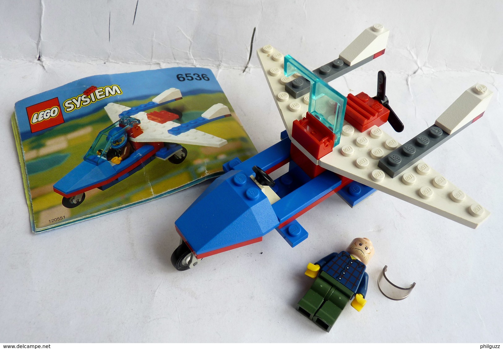 FIGURINE LEGO 6536 AERO HAWK Avec Notice 1993  - Mini Figure Légo - Lego System