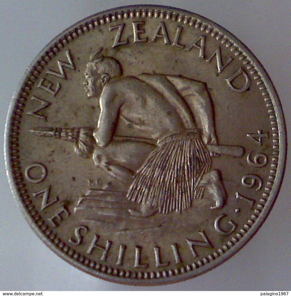 NUOVA ZELANDA 1 Shilling  1964      BB QSPL - Nuova Zelanda