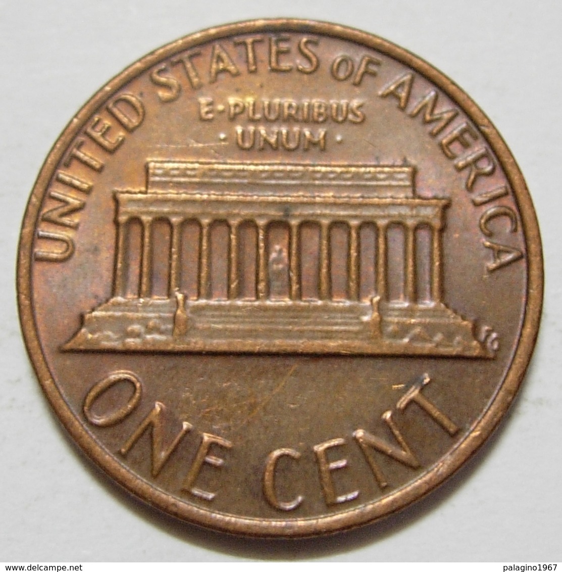 STATI UNITI D'AMERICA 1 Cent Lincoln 1982     Large Date Brass BB QSPL - 1959-…: Lincoln, Memorial Reverse