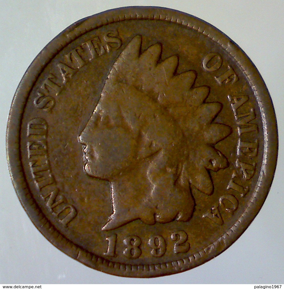 STATI UNITI D'AMERICA 1 Cent Indian 1892      MB QBB - 1859-1909: Indian Head